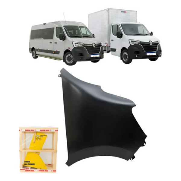 Paralama Direito Renault Master 2023 2024 2025 2026