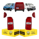 Par Lanterna Expert Jumpy Scudo 2017 2018 2019 2020 A 2025 Ambos Lados Vermelho