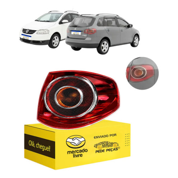 Sinaleira Canto Vw Spacefox 2006 2007 2008 2009 2010 Ld Direito/passageiro