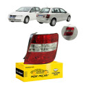 Lanterna Traseira Direita Fiat Stilo 2002 03 04 05 06 2007 Direito/passageiro Vermelho Cristal