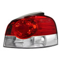 Lanterna Esquerda Fiat Palio 2008 A 2011 Bicolor Sem Friso Esquerdo/motorista Esquerdo