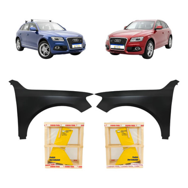 Par Paralama Audi Q5 2009 2010 2011 2012 13 14 A 2016 Novo