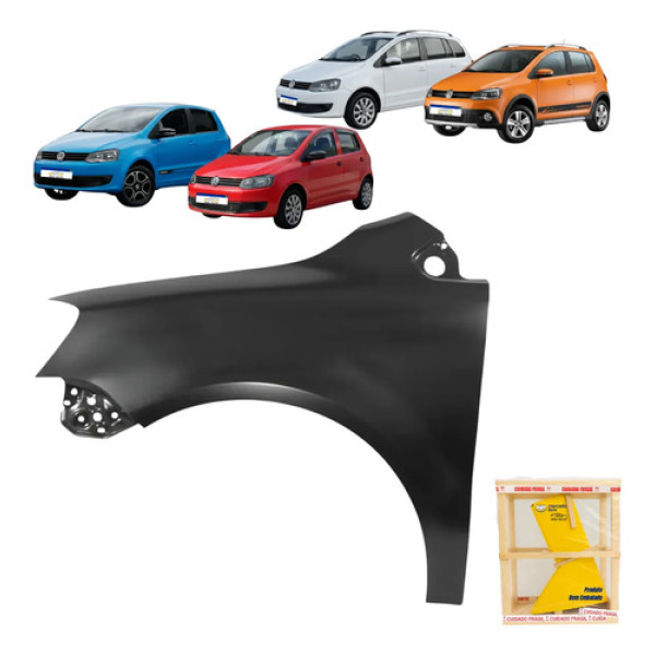 Paralama Volkswagen Crossfox 2011 2013 A 2014 Novo Le