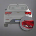 Jogo Lanterna Onix Sedan 2020 2021 2022 23 24 25 C/led Novo Ambos Lados Vermelho