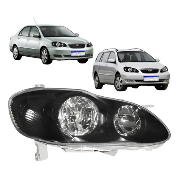 Farol Toyota Corolla Fielder 2003 2004 2005 2006 2007 08 L.d Direito
