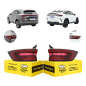 Par Lanterna Sinaleira Haval H6 Gt 2023 A 2025 Full Led Novo Ambos Lados Vermelho