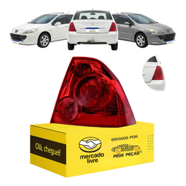 Lanterna Peugeot 307 Sedan 2007 2008 2009 2010 2011 2012