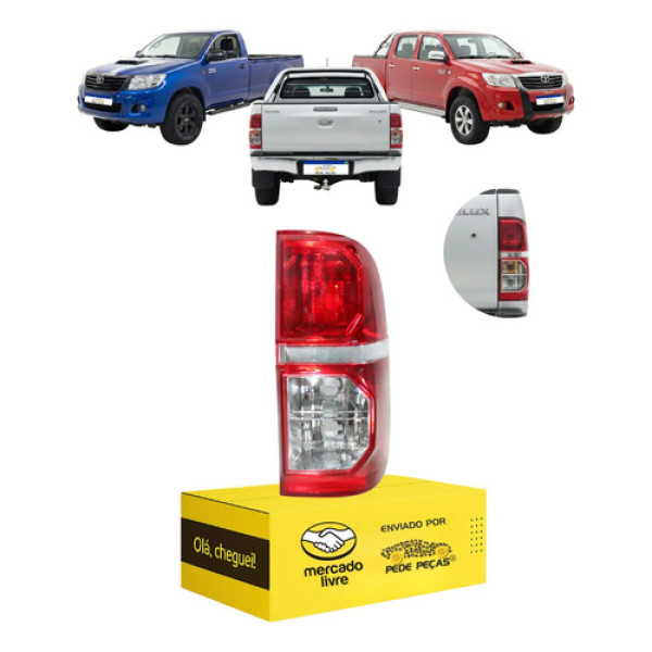 Lanterna Sinaleira Toyota Hilux 2012 13 14 2015 Novo L.d Direito/passageiro Cristal