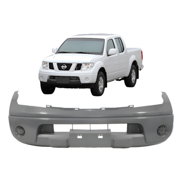 Parachoque Nissan Frontier 2008 2009 2010 2011 2012 2013  Preto