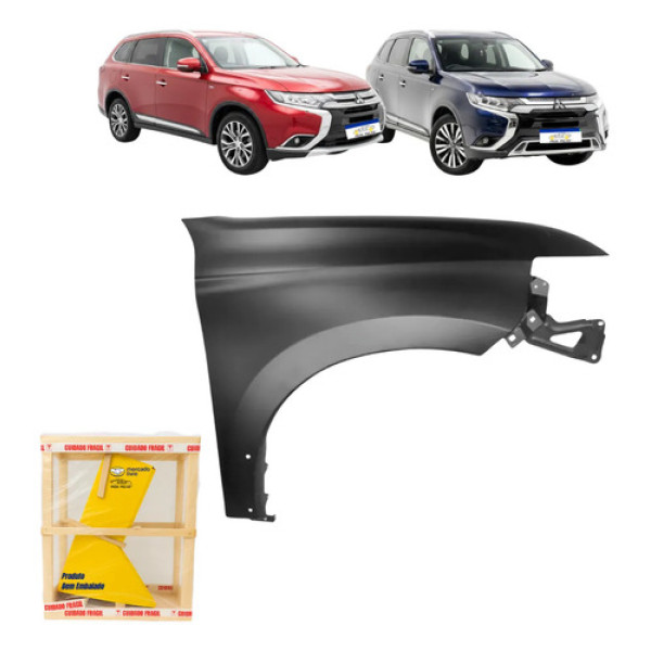 Paralama Outlander Hpe-s 2016 2018 2020 2022 Ld Novo