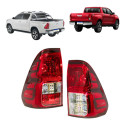 Par Lanterna Toyota Hilux 2016 2017 2018 2019 2020 21 A 2026 Direito Rojo Cristal