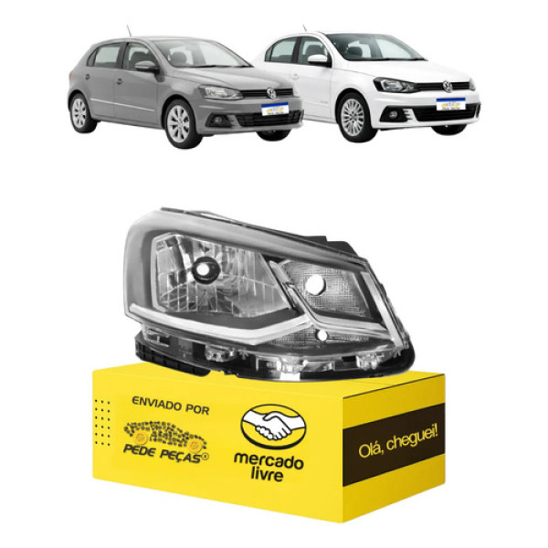 Sinaleira Direita Volkswagen Gol Voyage G7 2017 2018 Direito/passageiro