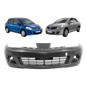Parachoque Nissan Tiida 2008 2009 2010 2011 2012 2013 Preto