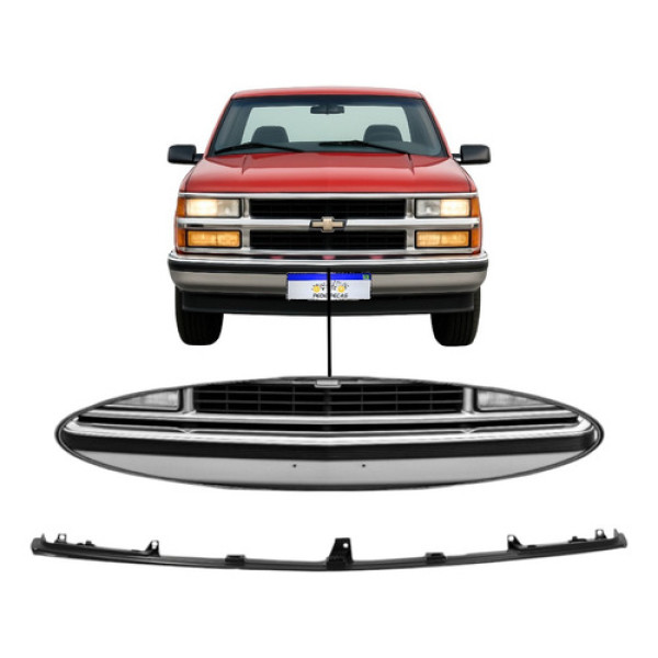 Defletor Inferior Chevrolet Silverado 1993 1994 1995 A 2001