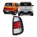 Lanterna Fiat Uno 15 16 2017 2018 2019 2020 2021 Cristal Ld Direito/passageiro Vermelho