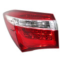 Kit Lanternas Canto Tampa Corolla Xei 2015 16 2017 C/led Le Esquerdo/motorista Cristal