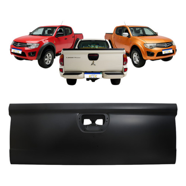 Tampa Carroceria L200 Triton 2012 A 2016 Caçamba Alongada Preto