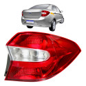 Par Lanterna Traseira Ford Ka Sedan 2015 2016 17 18 Cristal Direito Vermelho