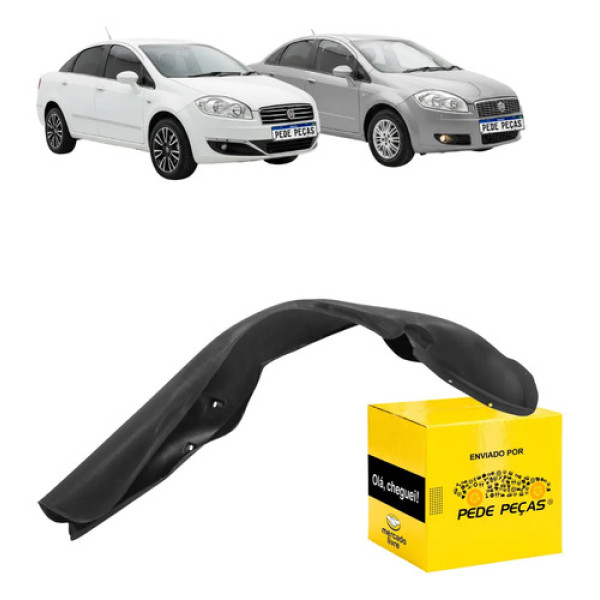 Parabarro Dianteiro Direito Fiat Linea 2008 09 10 11 A 2016