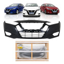 Parachoque Dianteiro Nissan Versa Advance Sense 2020 A 2023 Preto