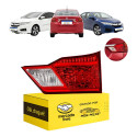 Lanterna Sinaleira Tampa Direita Honda City 2015 2016 2017 Direito/passageiro Vermelho Cristal
