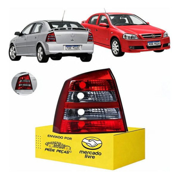 Lanterna Sinaleira Astra Hatch Fume 2003 2004 2005 A 2011 Le Esquerdo/motorista Fumê