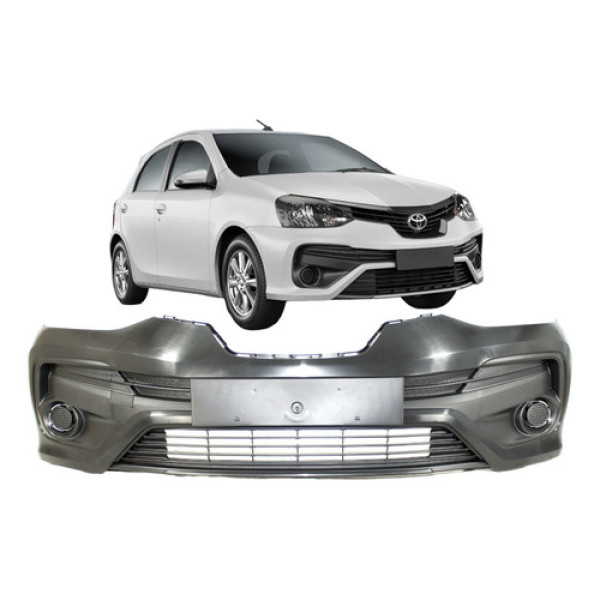 Parachoque Toyota Etios 2017 2018 2019 2020 2021 Novo Preto
