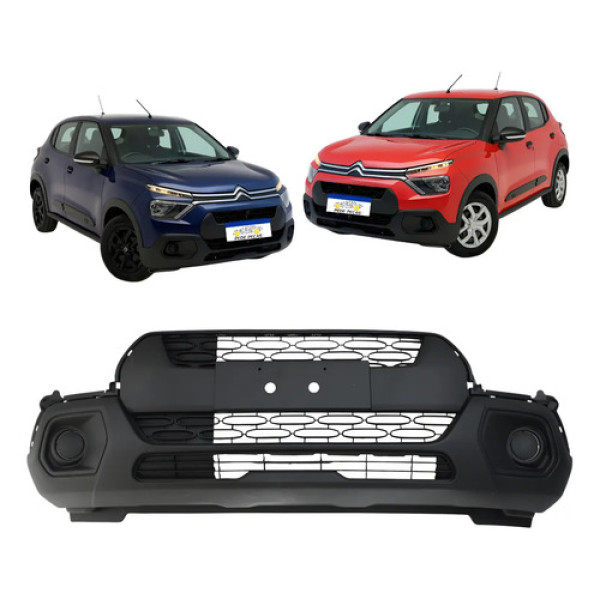 Spoiler Dianteiro Citroen C3 2023 2024 2025 Inferior