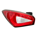 Kit Lanterna Canto Tampa Cronos 2018 A 2025 Esquerdo C/led Esquerdo/motorista Vermelho