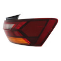 Lanterna Sinaleira Canto Jetta 2018 A 23 2024 Full Led L.d Direito/passageiro Vermelho