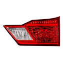 Lanterna Tampa Mala Direita Honda City 2015 2016 2017 Direito/passageiro Vermelho Cristal