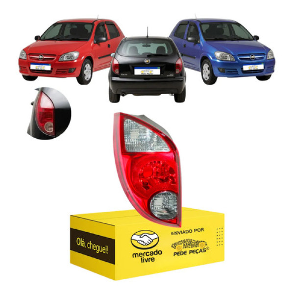 Lanterna Sinaleira Gm Celta 2006 A 10 11 12 13 14 2015 Le Esquerdo/motorista