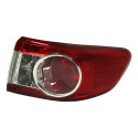 Lanterna Traseira Canto Toyota Corolla 2012 13 2014 S/led Ld Direito/passageiro Vermelho Cristal