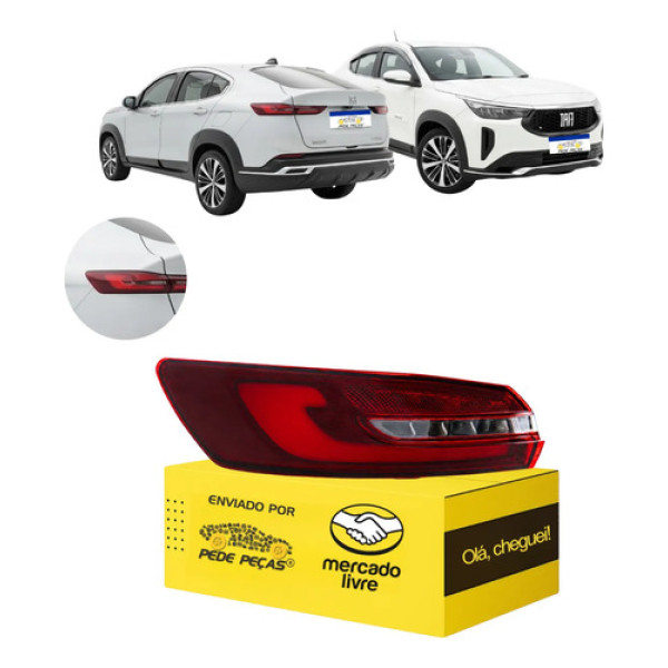Lanterna Fastback Abarth Audace 2023 24 25 2026 Full Led Le Esquerdo/motorista Fumê