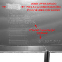 Parachoque Golf 2008 2009 2010 2011 2012 13 C/furo Original Preto