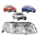 Par Farol Vw Gol Saveiro Parati G3 2000 01 A 2005 Foco Duplo Ambos Lados