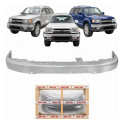 Parachoque Dianteiro Cromado Toyota Sw4 1999 A 2004 Prateado