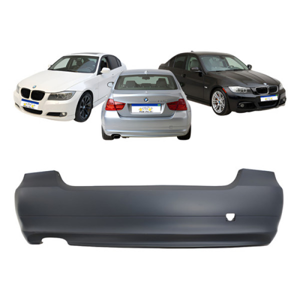 Parachoque Traseiro Bmw Serie 3 2009 A 2012 C/furo Reboque