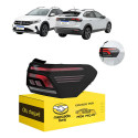 Lanterna Volkswagen Nivus 2020 21 22 A 2026 C/led Nova Ld Direito/passageiro Fumê