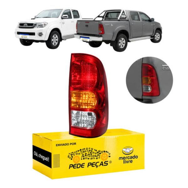 Lanterna Toyota Hilux 2006 2007 2008 2009 2010 2011 Novo