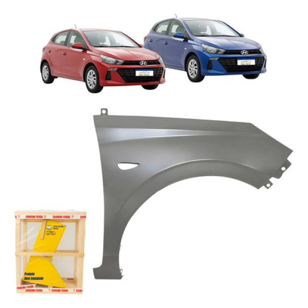 Paralama Hb20 Hatch Sense 2023 2024 2025 2026 Novo L.d
