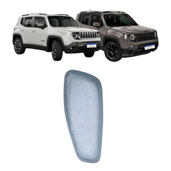 Pisca Paralama Jeep Renegade 2016 2017 2018 A 2025 Direito Branco Direito/passageiro