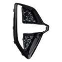 Moldura Farol Milha Caoa Chery Tiggo 7 Sport 2024 25 26 2027 Preto Brilhante / Black Piano Direito