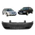 Parachoque Dianteiro Vw Bora 2000 A 2007 Preto Liso Novo Preto