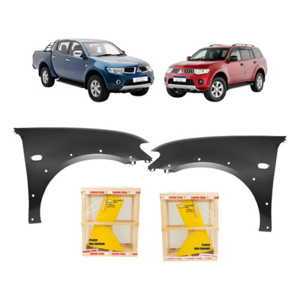 Par Paralama L200 Triton Pajero Dakar 2007 A 15 16 17 2018