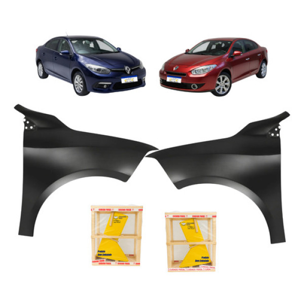 Par Paralama Renault Fluence 2011 2012 2013 14 15 16 17 2018