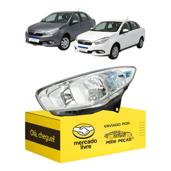 Farol Lanterna Sinaleira Grand Siena 2013 2014 2015 A 2021 