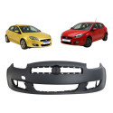 Parachoque Dianteiro Fiat Bravo 2011 A 2014 Preto Liso Novo Preto