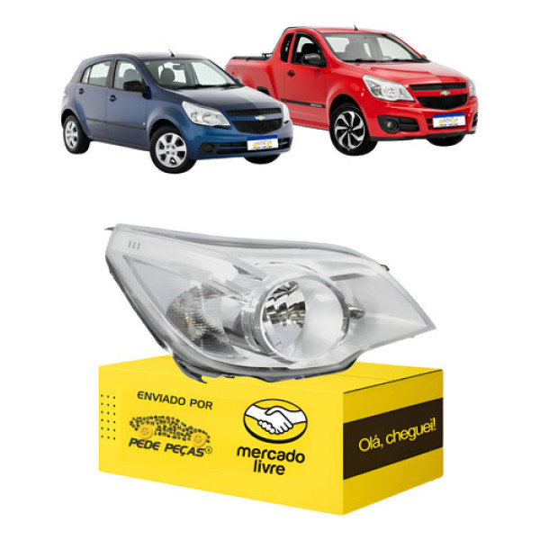 Farol Agile Montana 2010 2011 2012 2013 2014 2015 A 2020 L.d Direito