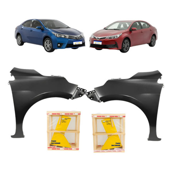 Paralama Toyota Corolla 2015 2016 2017 2018 2019 Par